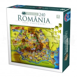 Puzzle - România - Țara Turismului - 240 piese